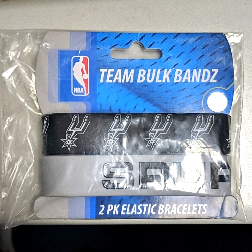 NBA SanAntonio SpursTeam Rubber WristBand Bracelet